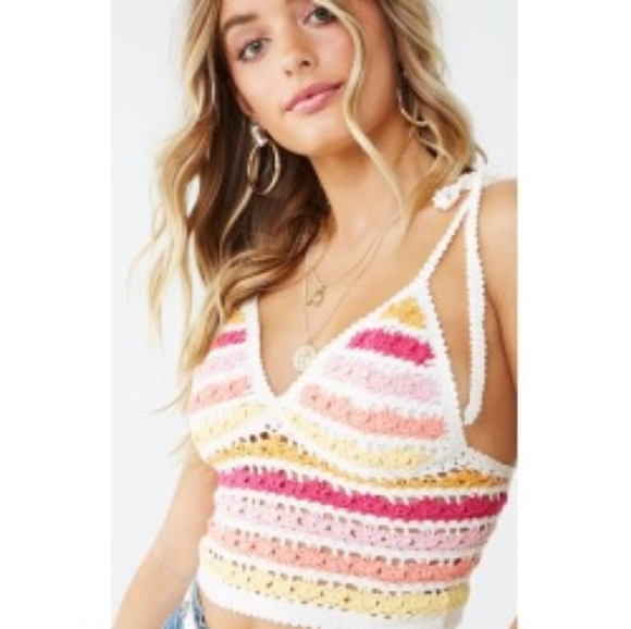 Forever 21 Tops - Forever 21 Crochet Bralette